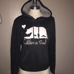 PACIFIC HERITAGE DARK GRAY HOODIE L JR